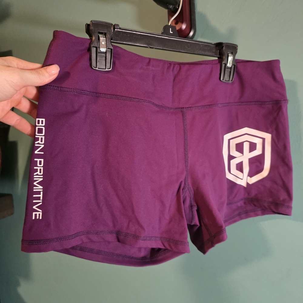 Born Primitive Purple Athletic Shorts